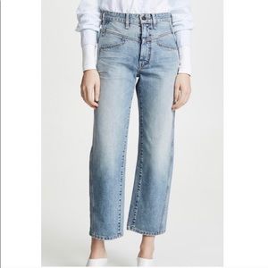 Colovos Vintage Front Yoke Jeans